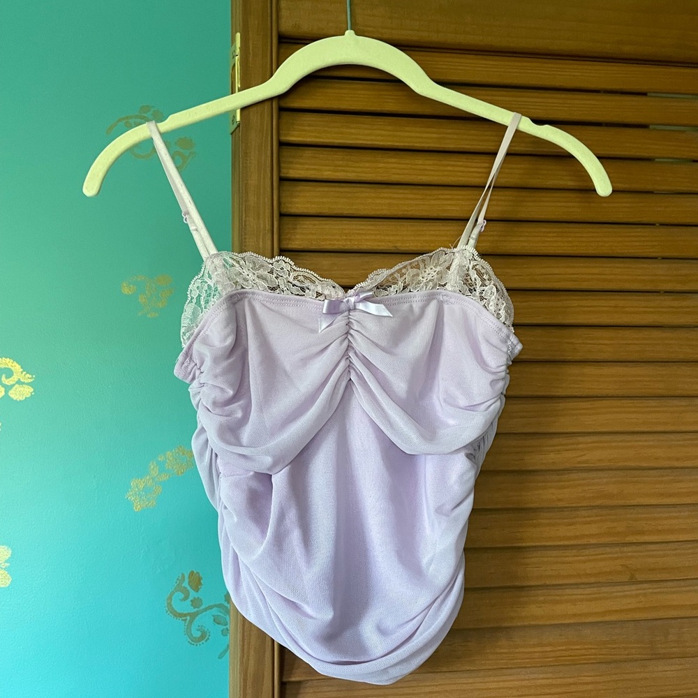 VRG GRL purple top